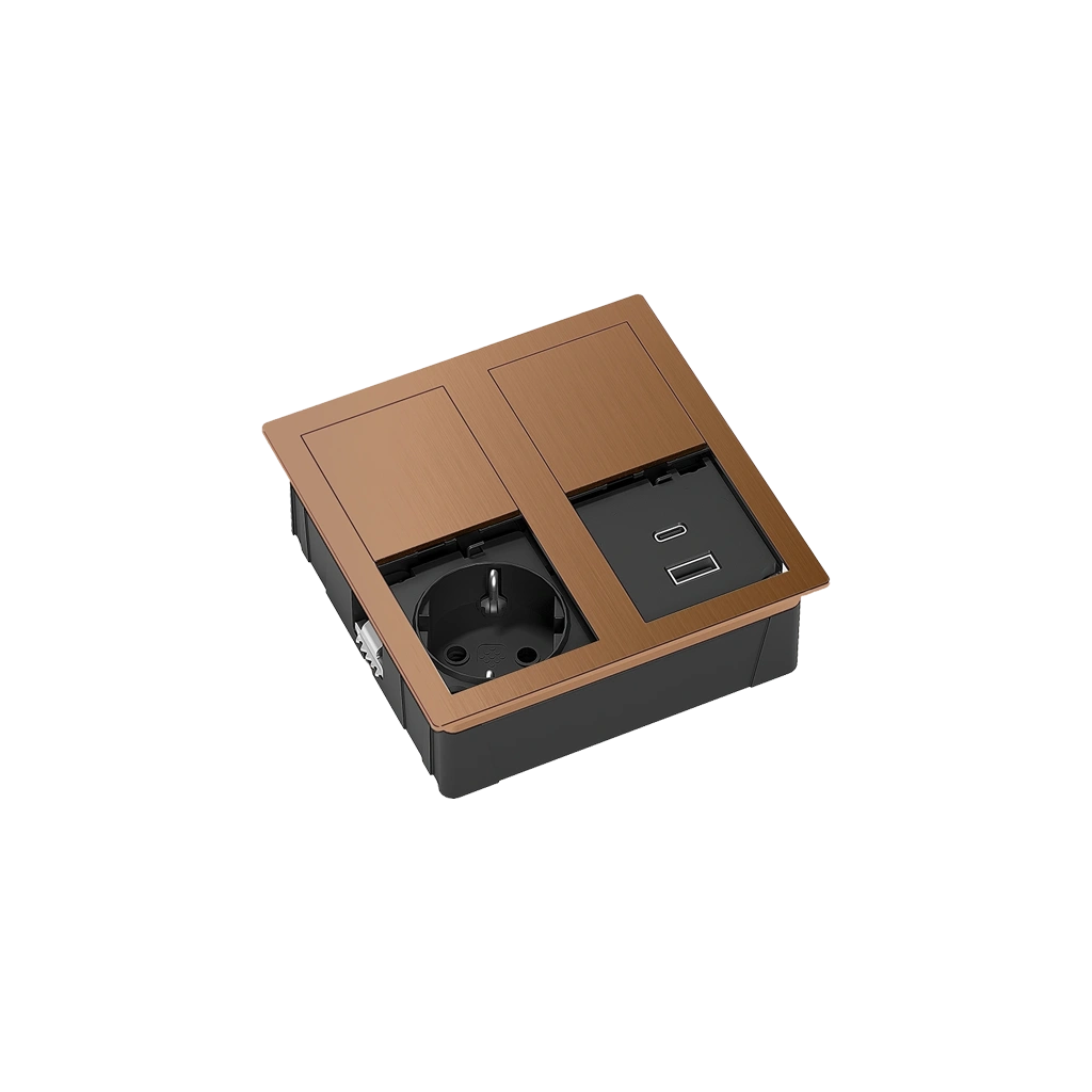 versahit-dual-1-presa-schuko-usb-tipo-a-usb-tipo-c-rame-aperto.webp