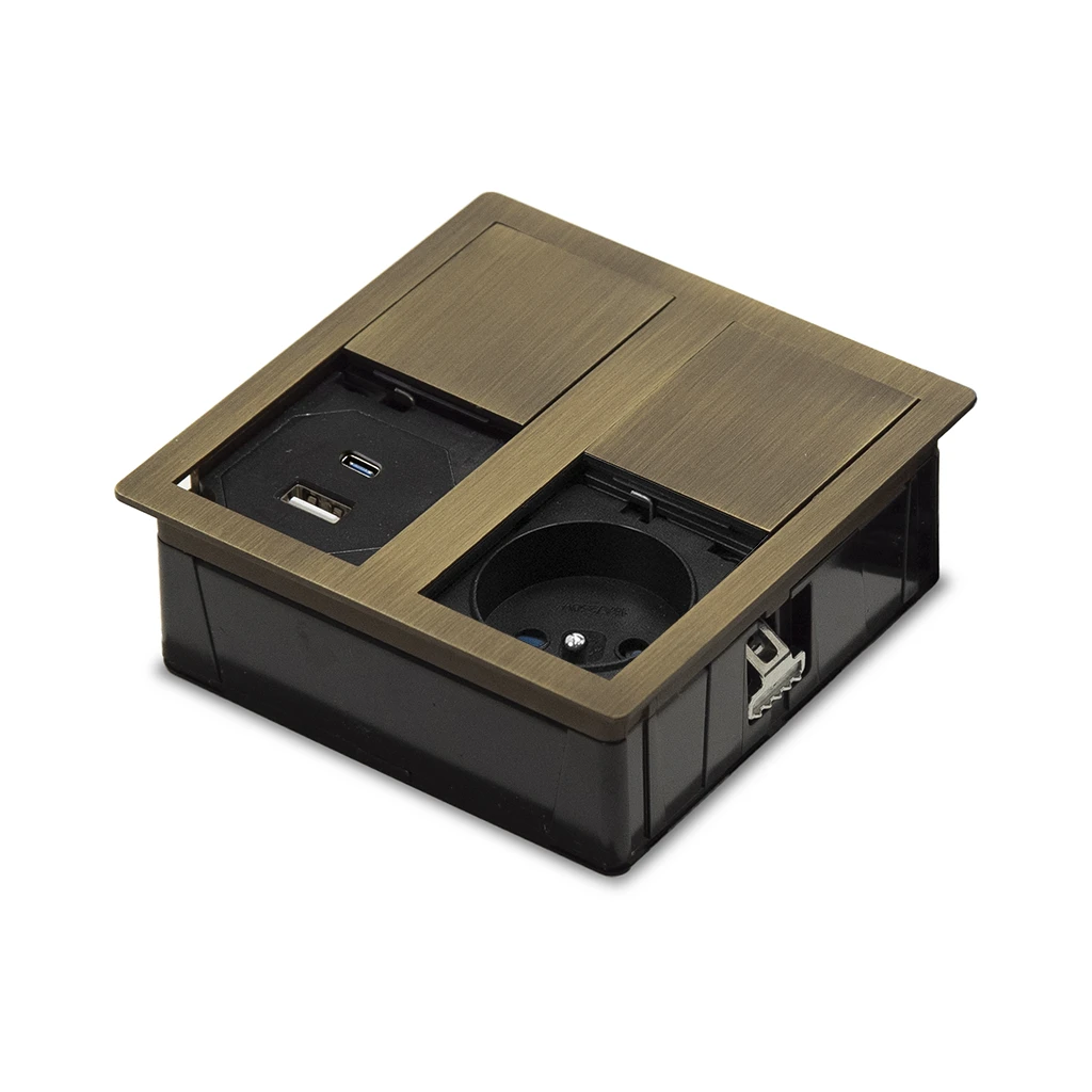 versahit-dual-1-presa-francia-usb-tipo-a-usb-tipo-c-bronzo.webp