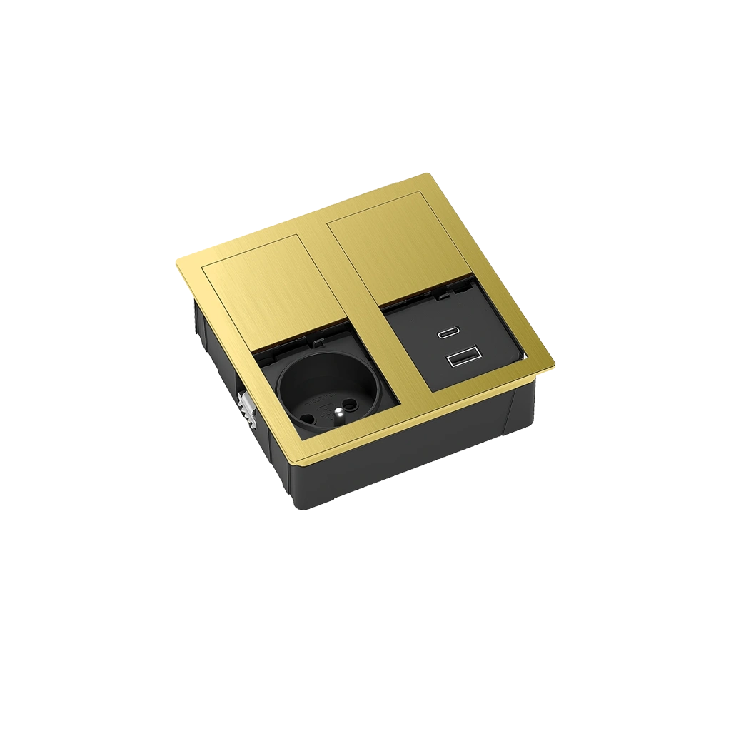 versahit-dual-1-presa-francia-usb-tipo-a-usb-tipo-c-oro-aperto.webp