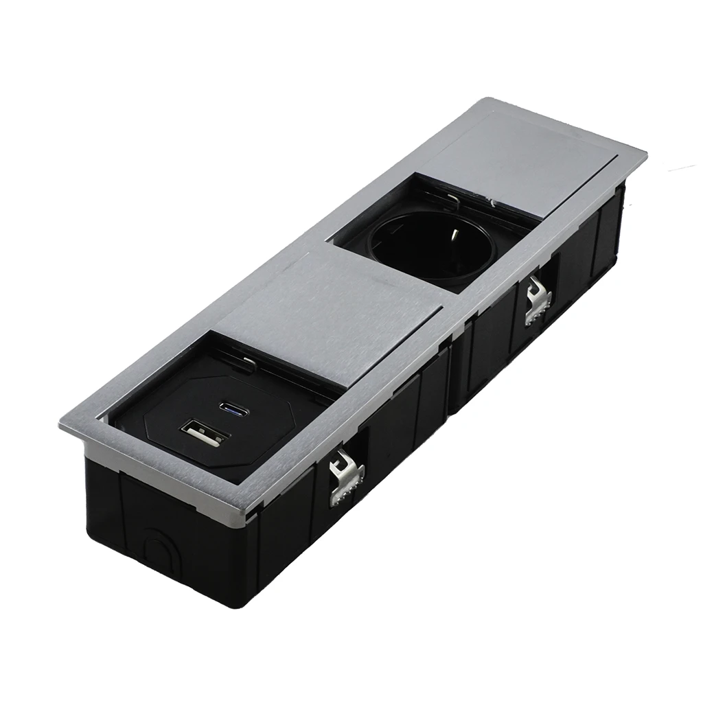 versahit-mono-combi-1-presa-schuko-usb-tipo-a-usb-tipo-c-inox-2.webp