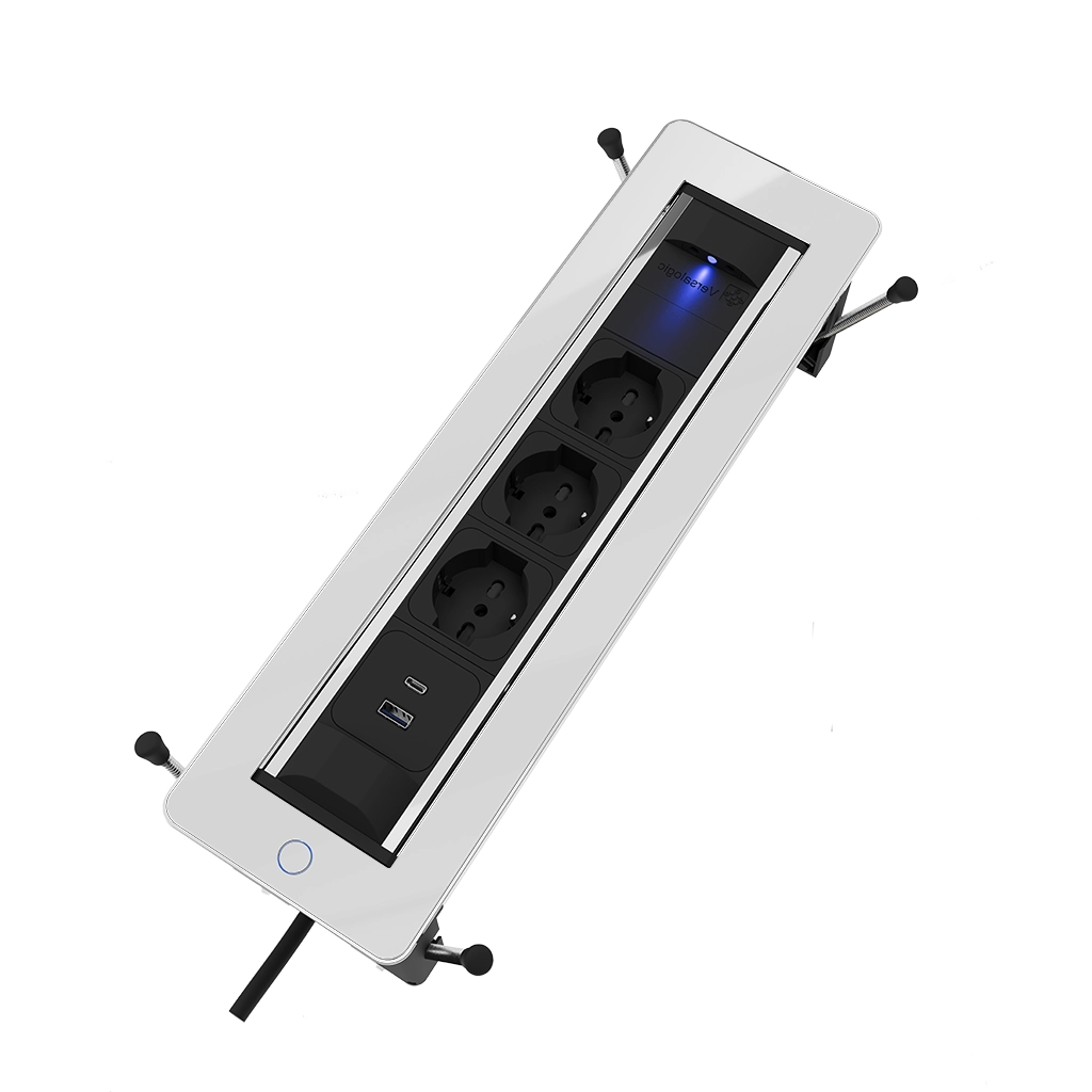 versaturn-3-0-motorizzata-touch-3-prese-unel-usb-tipo-a-usb-tipo-c-vetro-bianco.webp