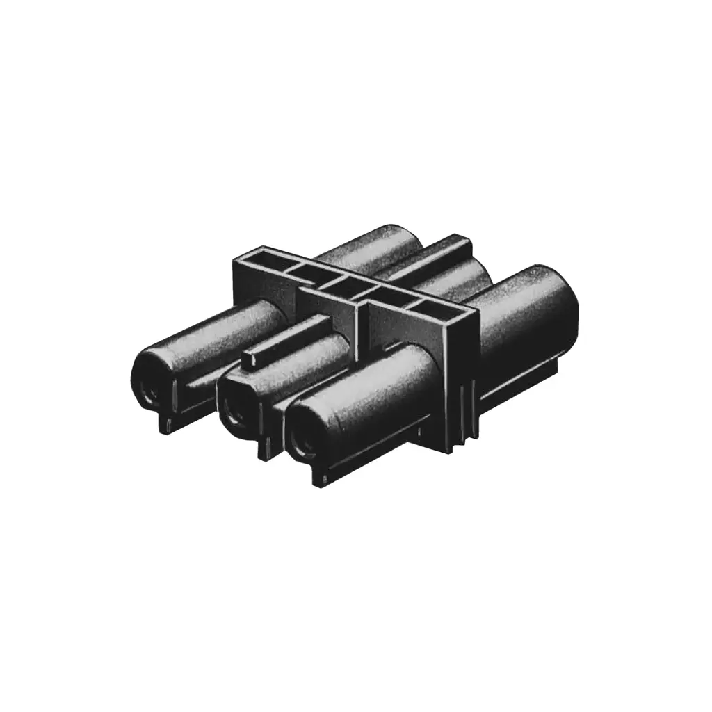 Verteiler für flache T-förmige Cooplers