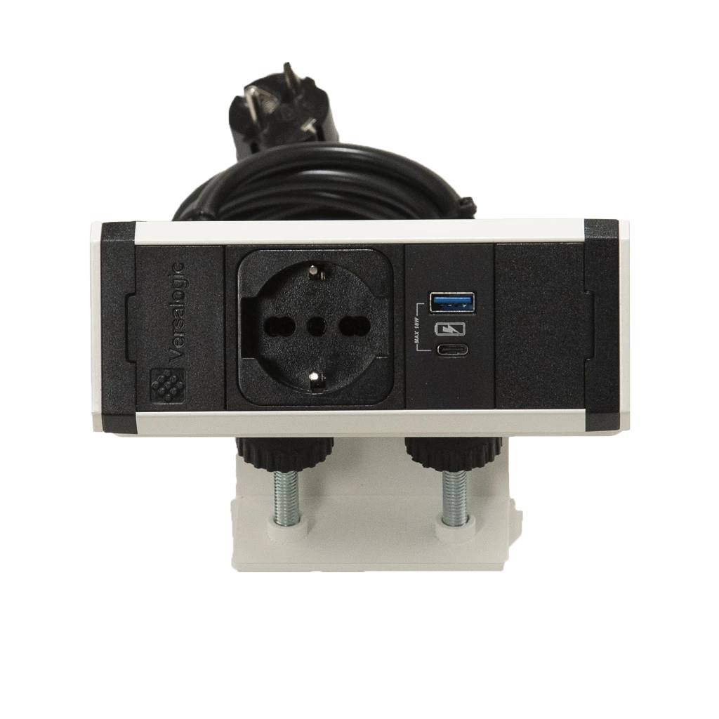 versadesk-1presa-unel-usb-tipoa-usb-tipo-c-staffa-monoblocco-bianco.webp