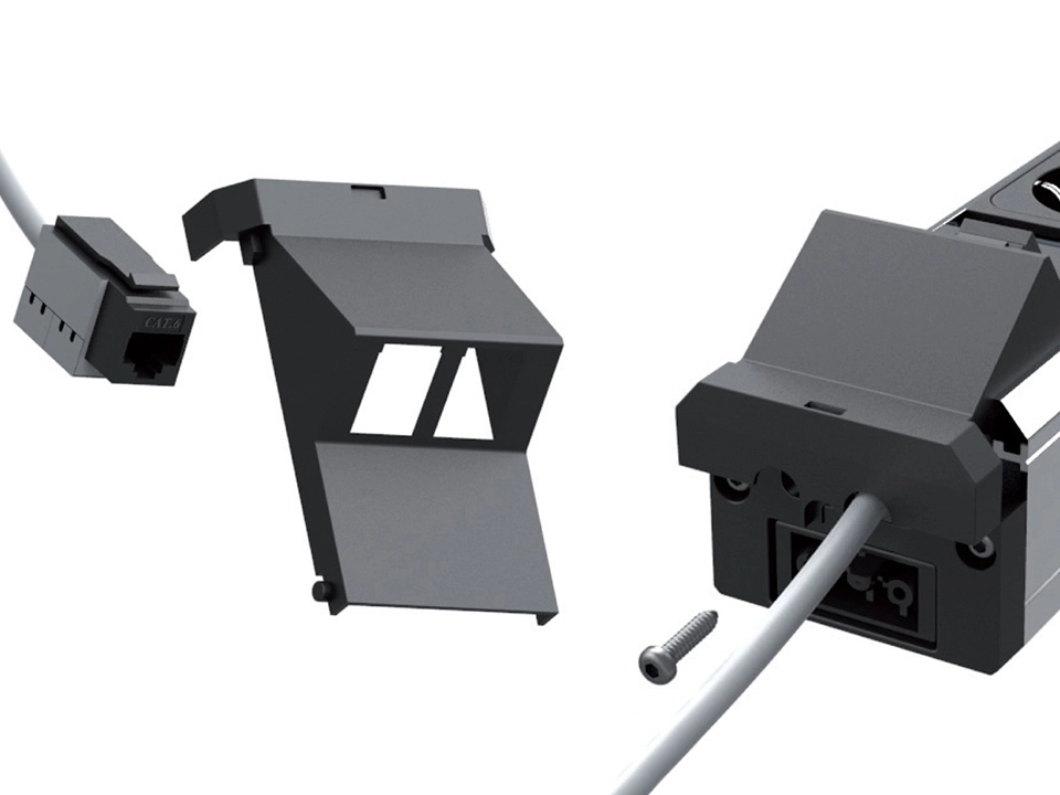 Predisposizione cavi dati per impianti