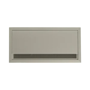 Rechteckiges Aluminium-Tischkabelmanagement-System - H 25 mm, L 120 mm, W 240mm
